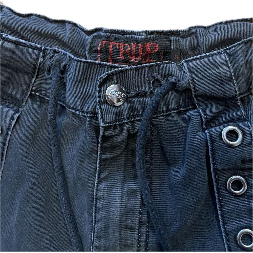 Tripp NYC Vintage Baggy Bondage Shorts Goth Unisex Size Small - Picture 4 of 15